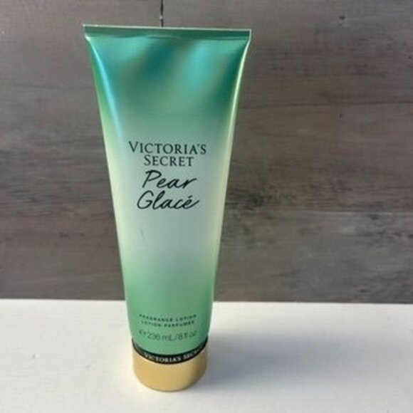 Victoria's Secret Other - Victorias Secret Pear Glacé Fragrance Lotion 8oz Sugared Pear & Melon NEW Sealed